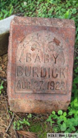 Infant Daughter Burdick