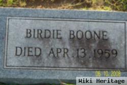 Lina Annie "birdie" Boone