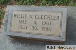 Willie N. Cleckler