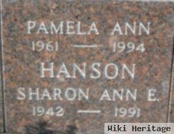 Sharon Ann E Hanson