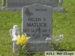 Helen V Matlick