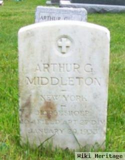 Arthur G Middleton