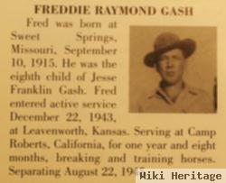 Fred Raymond Gash