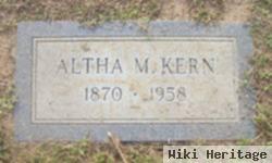 Altha M Kern