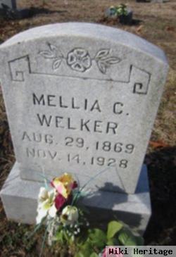 Melvinia C. "mellia" Abernathy Welker