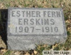 Esther Fern Erskins