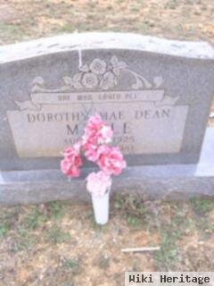 Dorothy Mae Dean Mahle