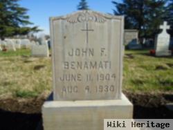 John F Benamati