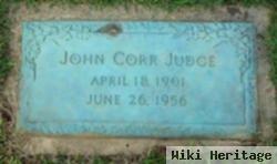 John Corr Judge