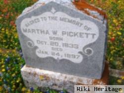 Martha Wyatt "mattie" Blackwell Pickett