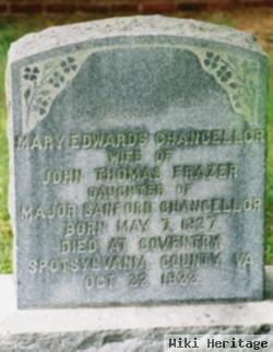 Mary Edwards Chancellor Frazer