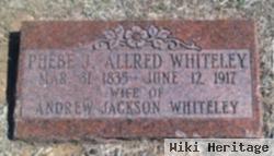 Phebe J Allred Whiteley