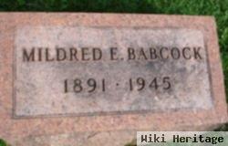 Mildred E Babcock