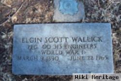 Elgin Scott Wallick