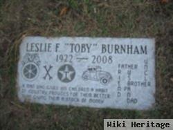 Leslie F. "toby" Burnham