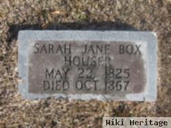 Sarah Jane Box Houser