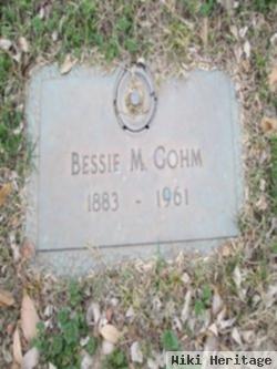 Bessie M Gohm