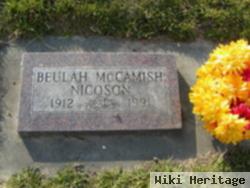 Beulah Mccamish Nicoson