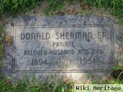 Donald Fred Sherman, Sr