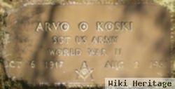 Sgt Arvo O. Koski