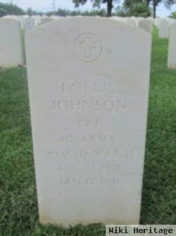 Pvt Lollis Johnson