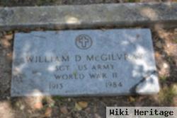 William Desmond "bill" Mcgilvray