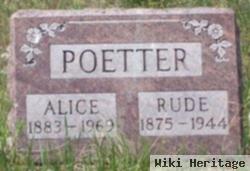 Rudolph "rude" Poetter