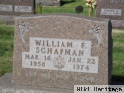 William F "bill" Schapman