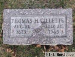 Thomas H Gillette