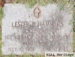 Sgt Lester Blaine Hammers, Jr