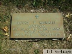 Lucis P Merrill