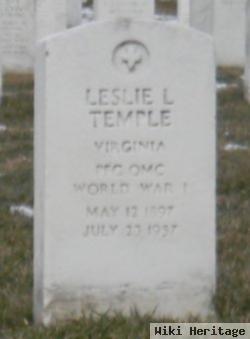 Leslie L Temple