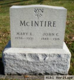 Mary E Mcintire