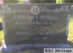 Jeremiah L Verrill