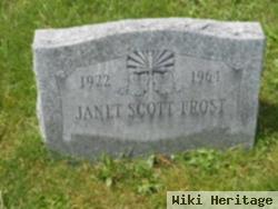 Janet Scott Frost