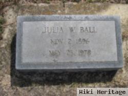 Julia E Whitley Ball