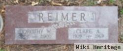 Clarence Albert "clare" Reimer