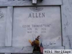 Clyde Thomas "tom" Allen