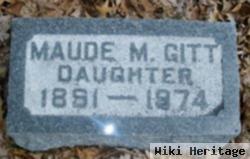 Maude May Gitt