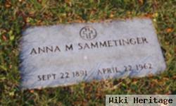 Anna M Sammetinger