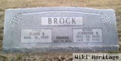 John B Brock