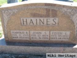 John S Haines