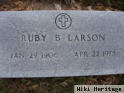 Ruby B Larson