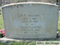 Sarah Radford Mcdaris