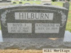 Boyd F Hilburn
