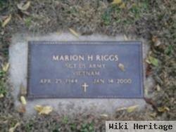 Marion H Riggs