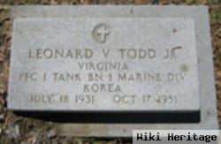 Leonard Vernon Todd, Jr