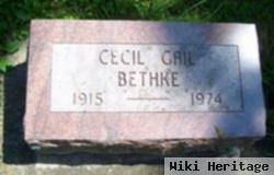 Cecil Gail Bethke