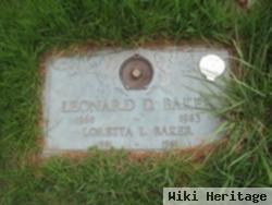 Leonard D. Baker