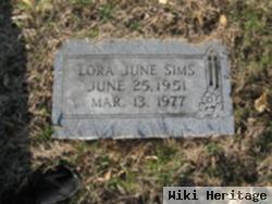 Lora June Sims